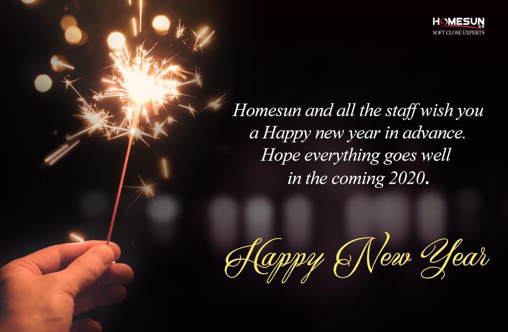 HAPPY NEW YEAR-HOMESUN